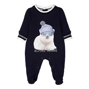 Printed boys overall